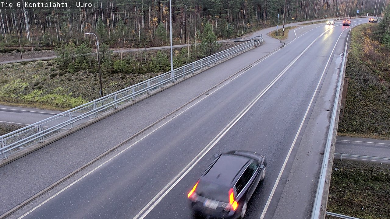 Kelikamerat Kuva Tie 6 Kontiolahti, Uuro, Kontiolahti, Pohjois-Karjala