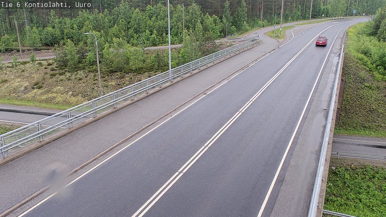 Kelikamerat Kuva Tie 6 Kontiolahti, Uuro, Kontiolahti, Pohjois-Karjala