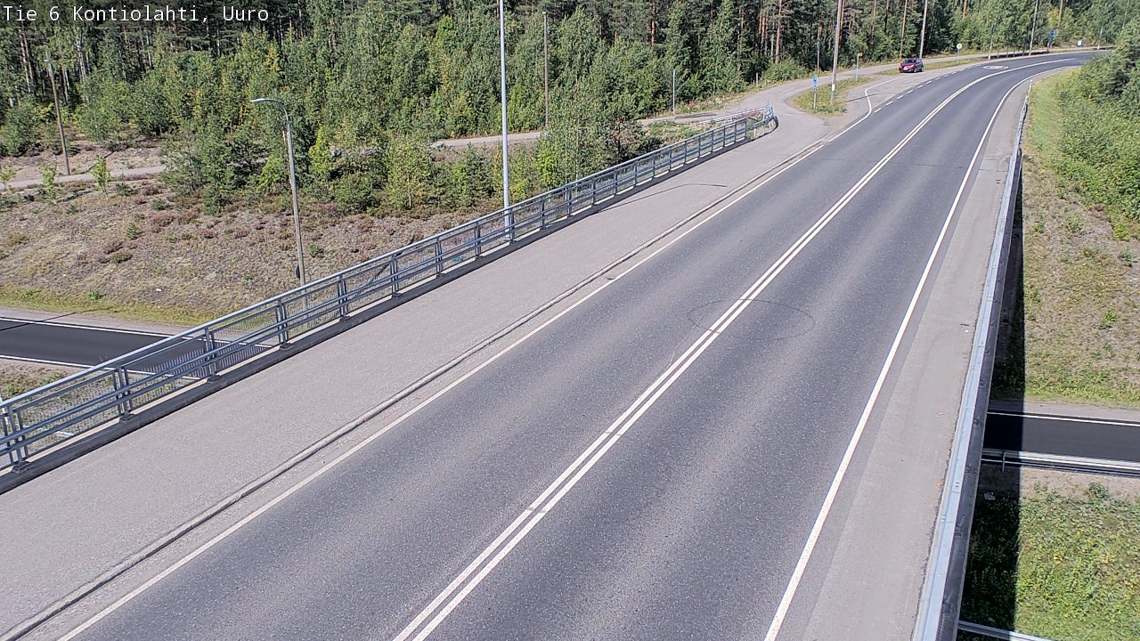 Kelikamerat Kuva Tie 6 Kontiolahti, Uuro, Kontiolahti, Pohjois-Karjala
