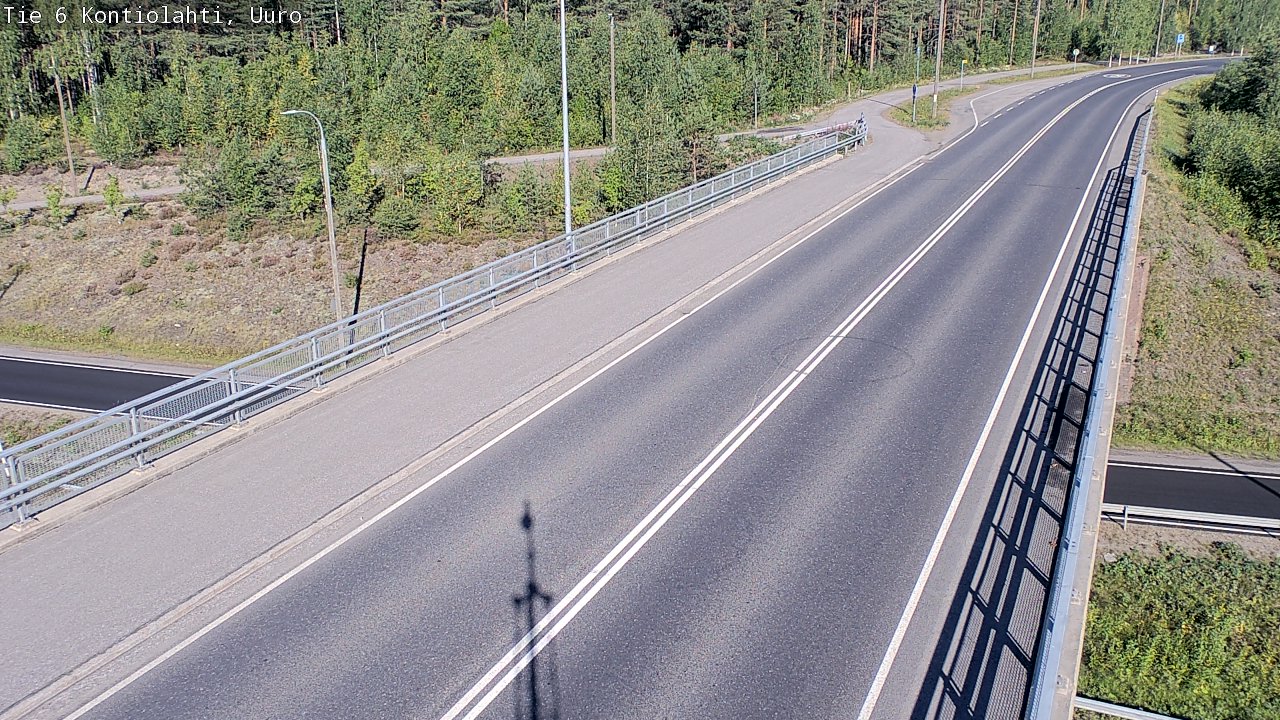 Kelikamerat Kuva Tie 6 Kontiolahti, Uuro, Kontiolahti, Pohjois-Karjala