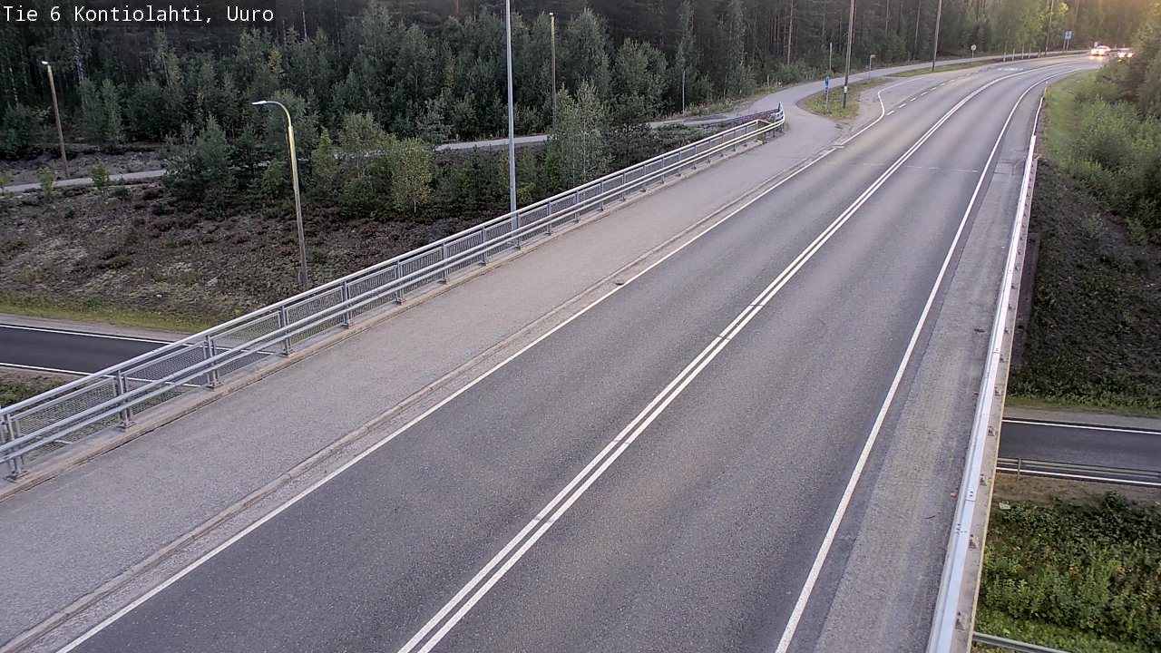 Kelikamerat Kuva Tie 6 Kontiolahti, Uuro, Kontiolahti, Pohjois-Karjala