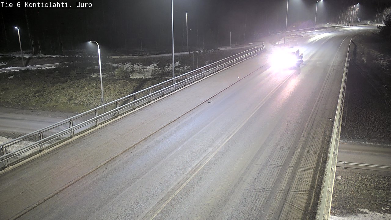 Kelikamerat Kuva Tie 6 Kontiolahti, Uuro, Kontiolahti, Pohjois-Karjala