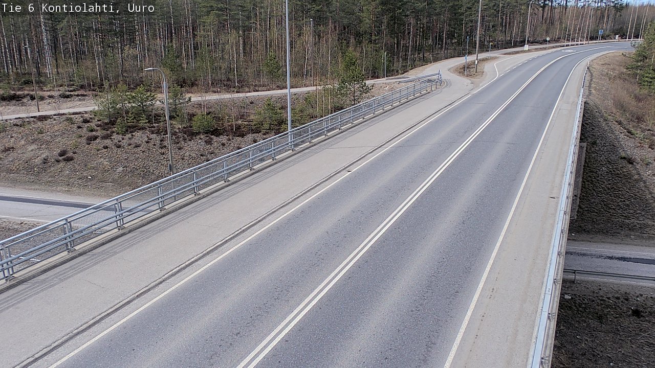Kelikamerat Kuva Tie 6 Kontiolahti, Uuro, Kontiolahti, Pohjois-Karjala