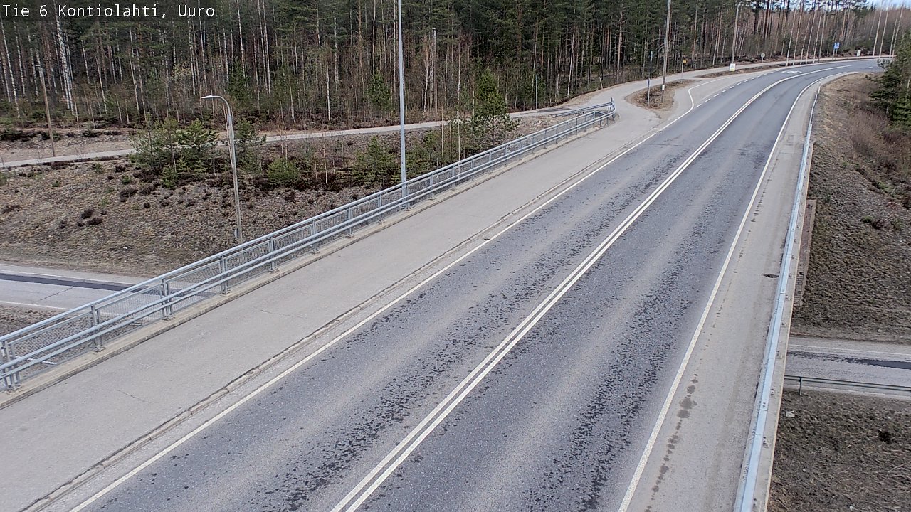 Kelikamerat Kuva Tie 6 Kontiolahti, Uuro, Kontiolahti, Pohjois-Karjala