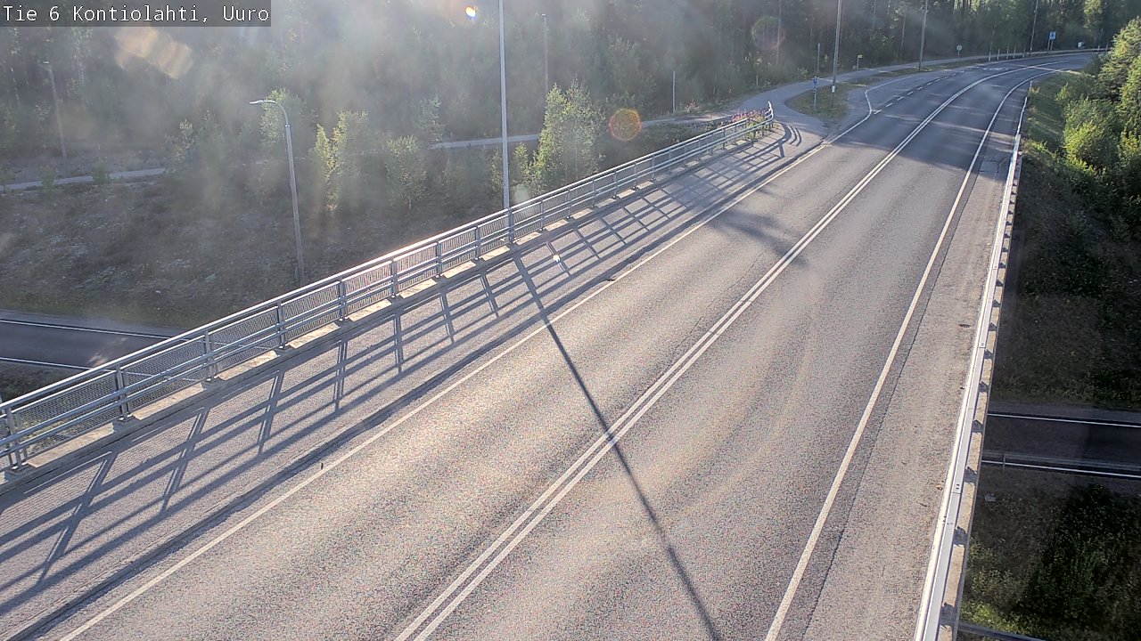Kelikamerat Kuva Tie 6 Kontiolahti, Uuro, Kontiolahti, Pohjois-Karjala