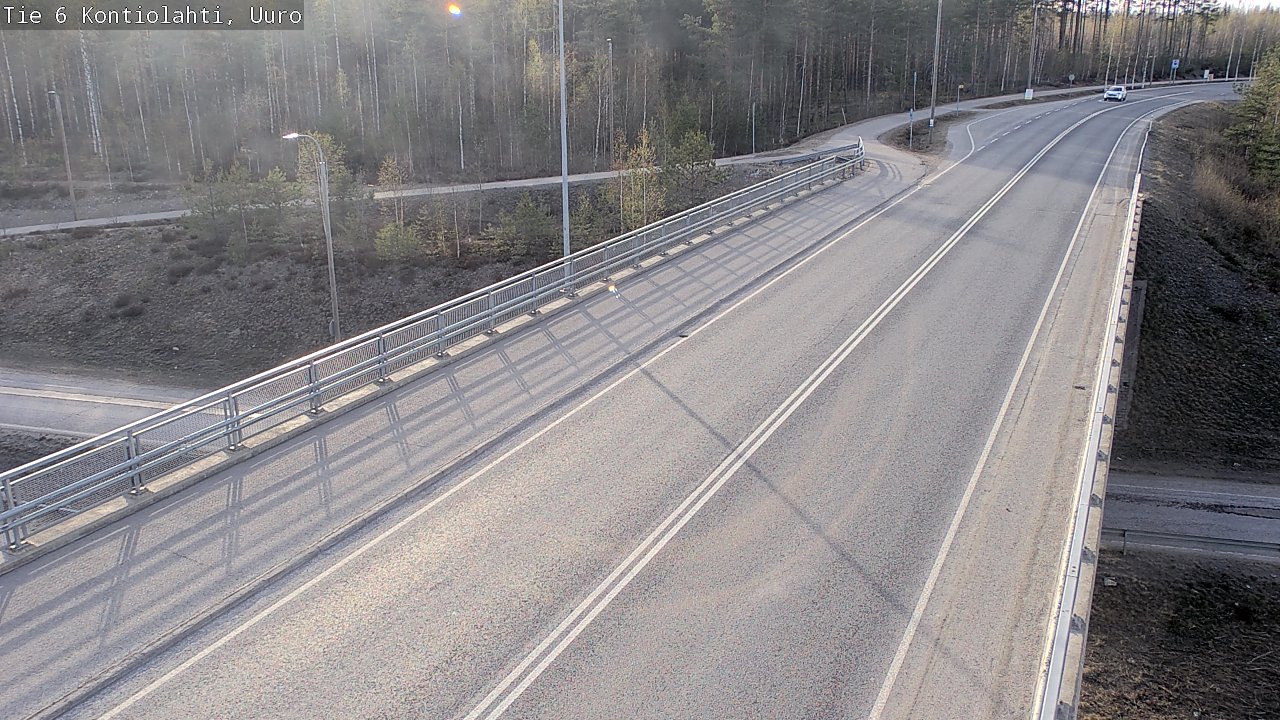 Kelikamerat Kuva Tie 6 Kontiolahti, Uuro, Kontiolahti, Pohjois-Karjala