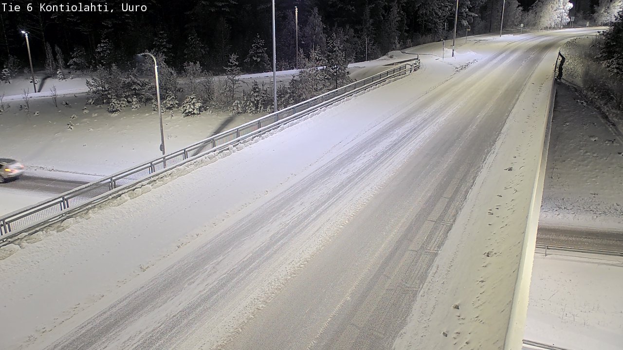 Kelikamerat Kuva Tie 6 Kontiolahti, Uuro, Kontiolahti, Pohjois-Karjala