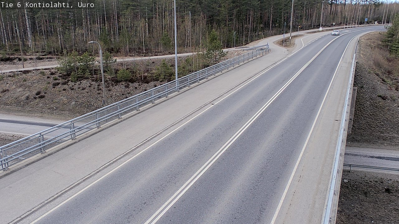 Kelikamerat Kuva Tie 6 Kontiolahti, Uuro, Kontiolahti, Pohjois-Karjala