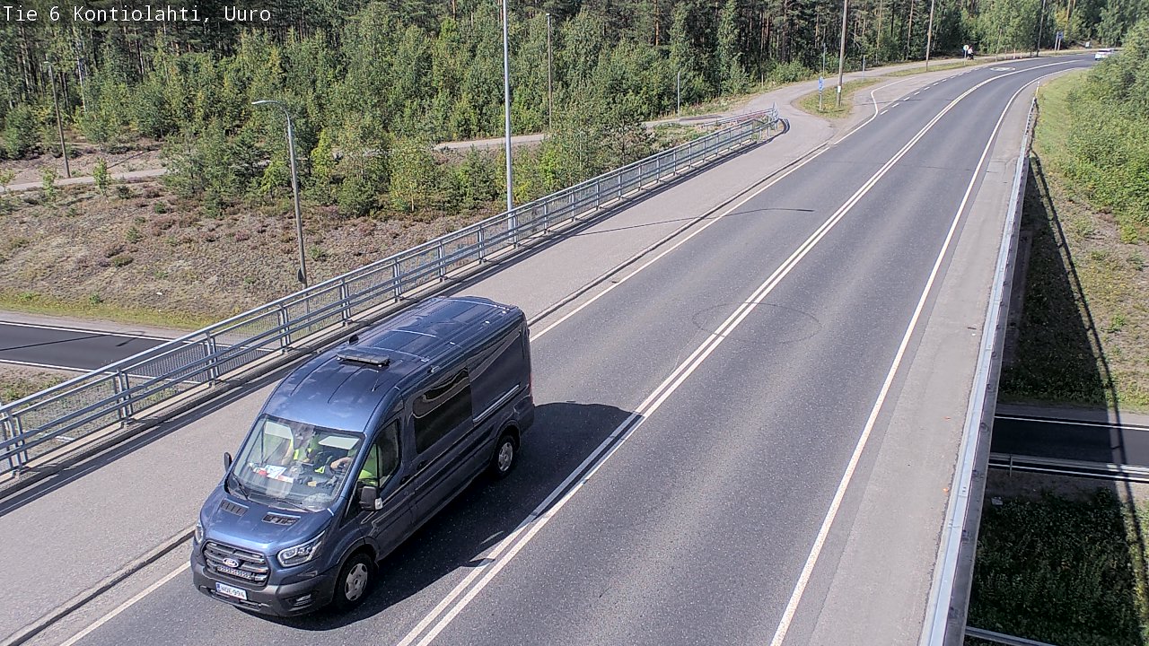 Kelikamerat Kuva Tie 6 Kontiolahti, Uuro, Kontiolahti, Pohjois-Karjala
