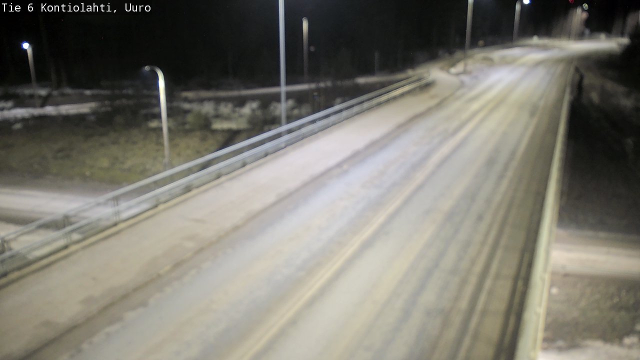 Weather Camera Image Väg 6 Kontiolax, Uuro, Kontiolahti, Pohjois-Karjala