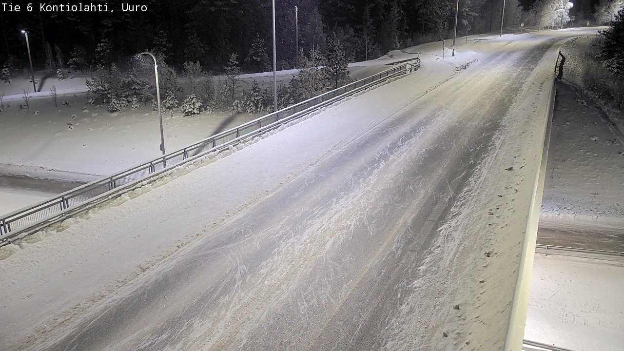 Kelikamerat Kuva Tie 6 Kontiolahti, Uuro, Kontiolahti, Pohjois-Karjala