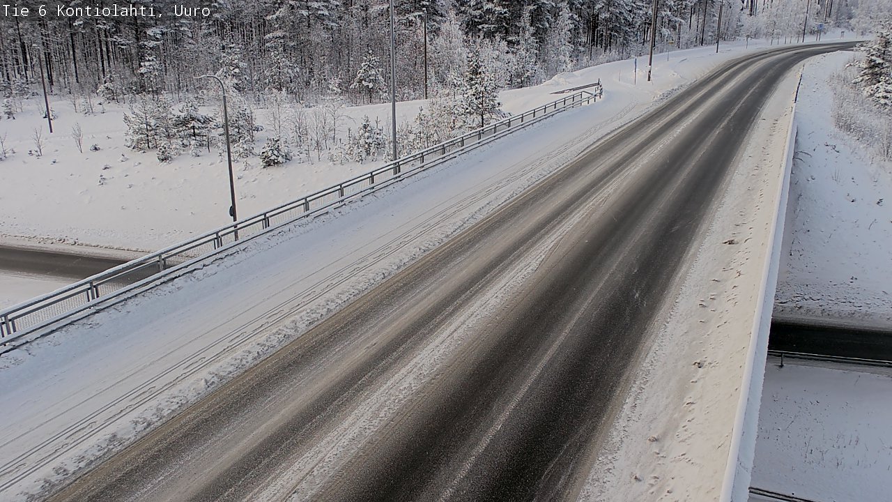 Kelikamerat Kuva Tie 6 Kontiolahti, Uuro, Kontiolahti, Pohjois-Karjala
