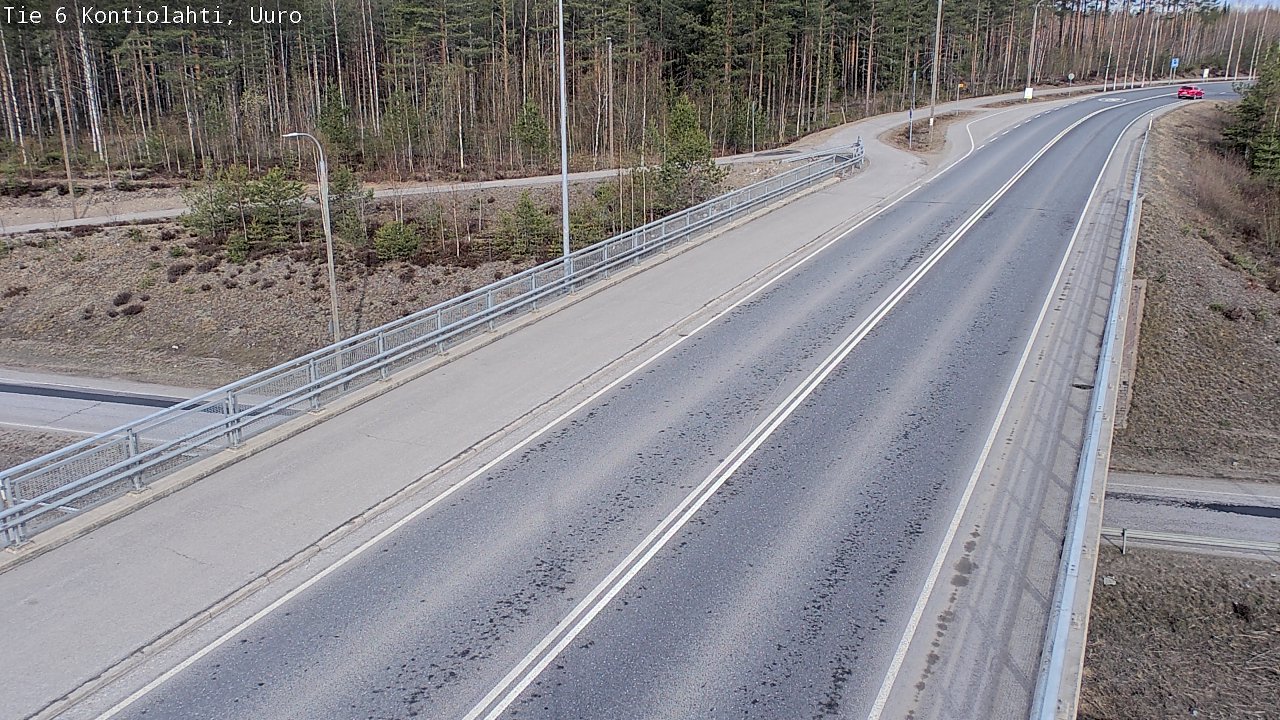 Kelikamerat Kuva Tie 6 Kontiolahti, Uuro, Kontiolahti, Pohjois-Karjala
