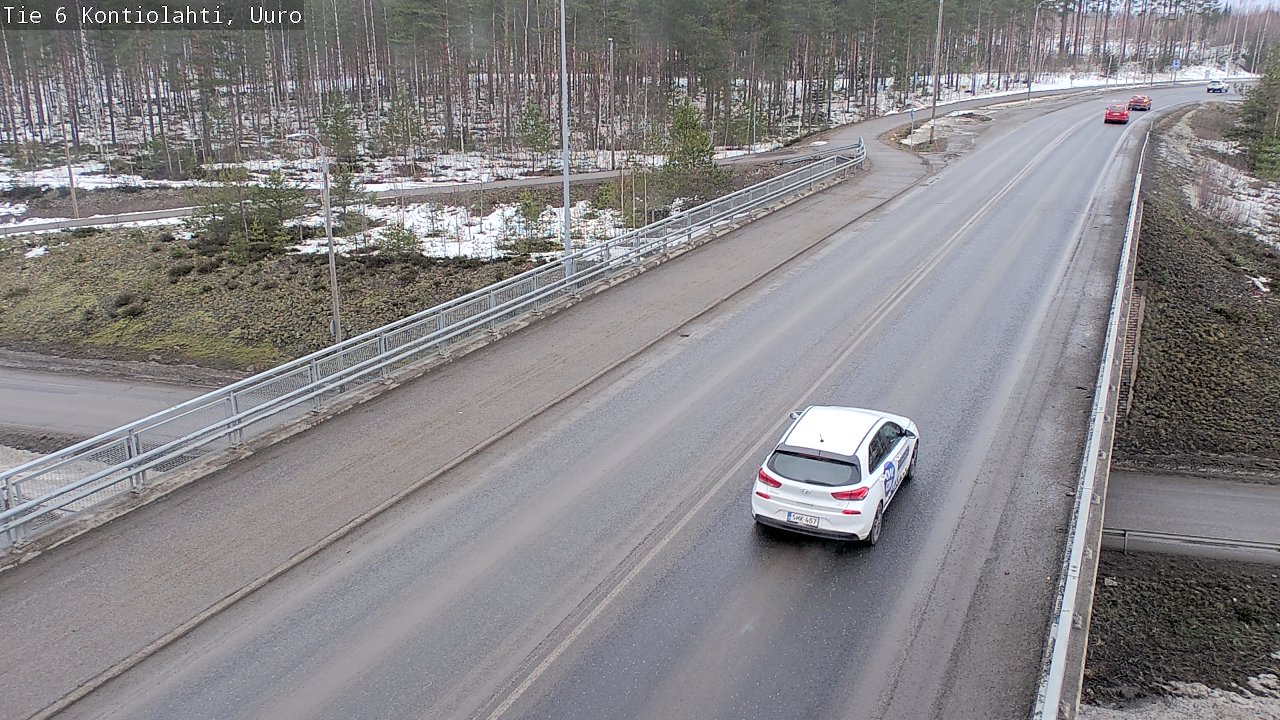 Weather Camera Image Väg 6 Kontiolax, Uuro, Kontiolahti, Pohjois-Karjala