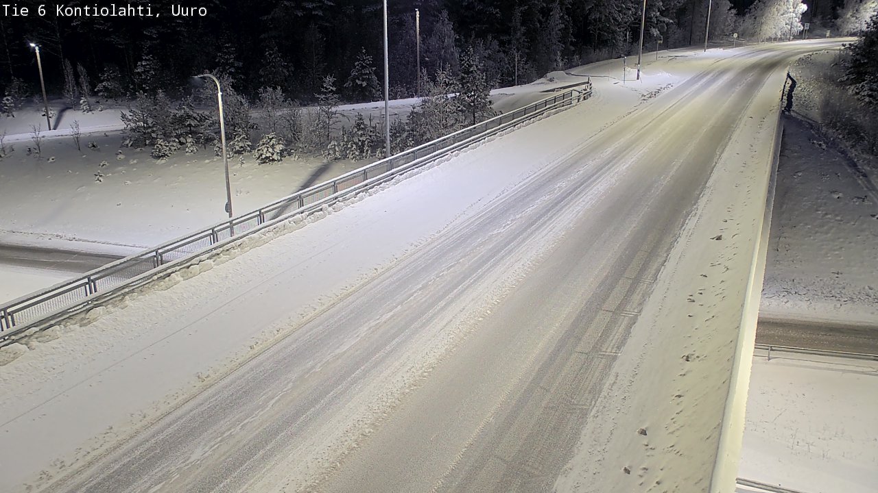 Kelikamerat Kuva Tie 6 Kontiolahti, Uuro, Kontiolahti, Pohjois-Karjala