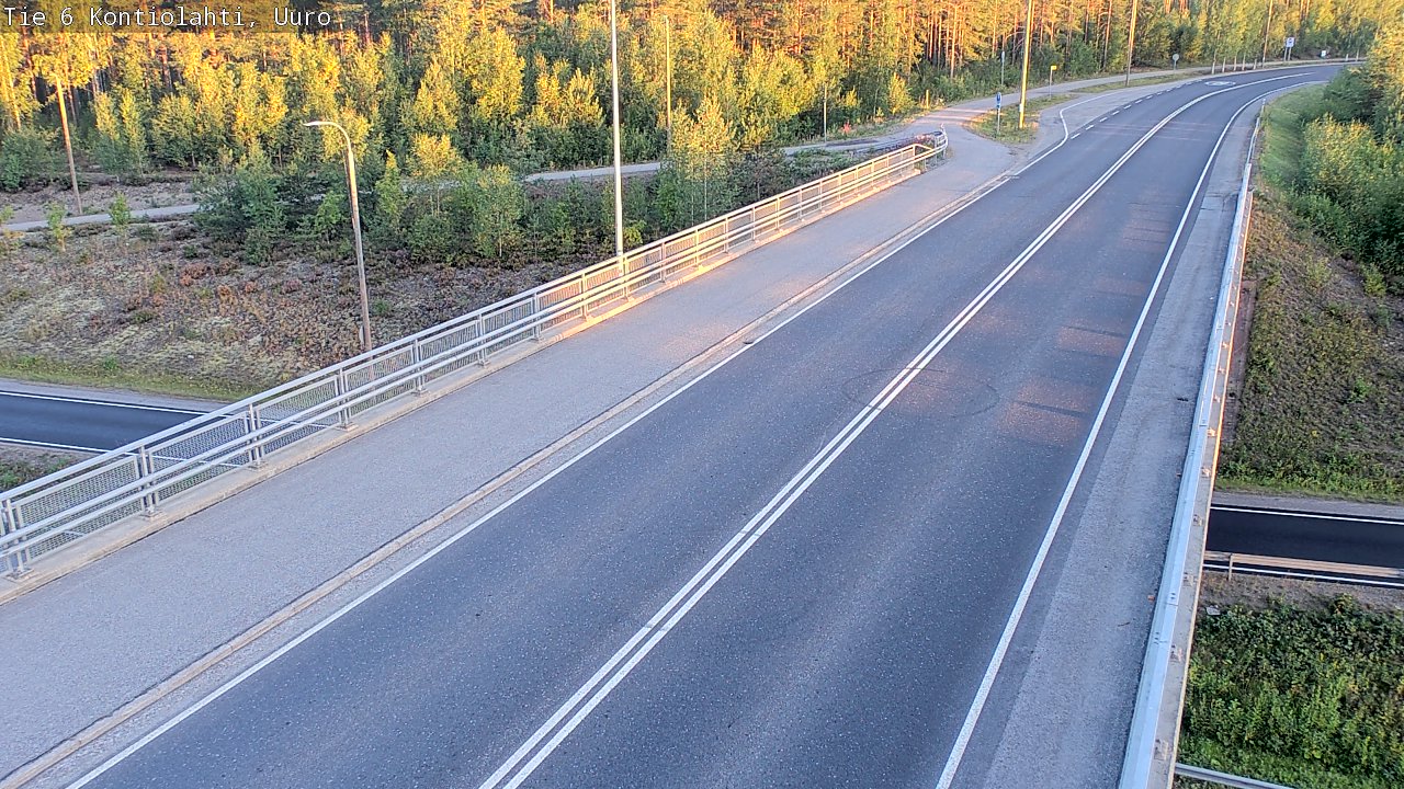 Kelikamerat Kuva Tie 6 Kontiolahti, Uuro, Kontiolahti, Pohjois-Karjala