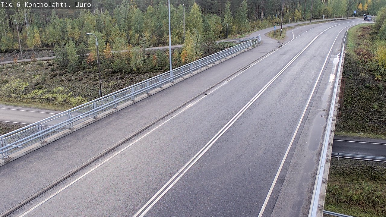 Kelikamerat Kuva Tie 6 Kontiolahti, Uuro, Kontiolahti, Pohjois-Karjala
