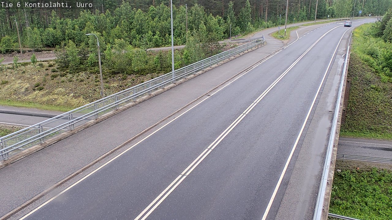 Kelikamerat Kuva Tie 6 Kontiolahti, Uuro, Kontiolahti, Pohjois-Karjala