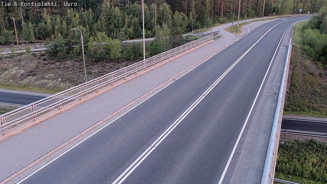 Kelikamerat Kuva Tie 6 Kontiolahti, Uuro, Kontiolahti, Pohjois-Karjala