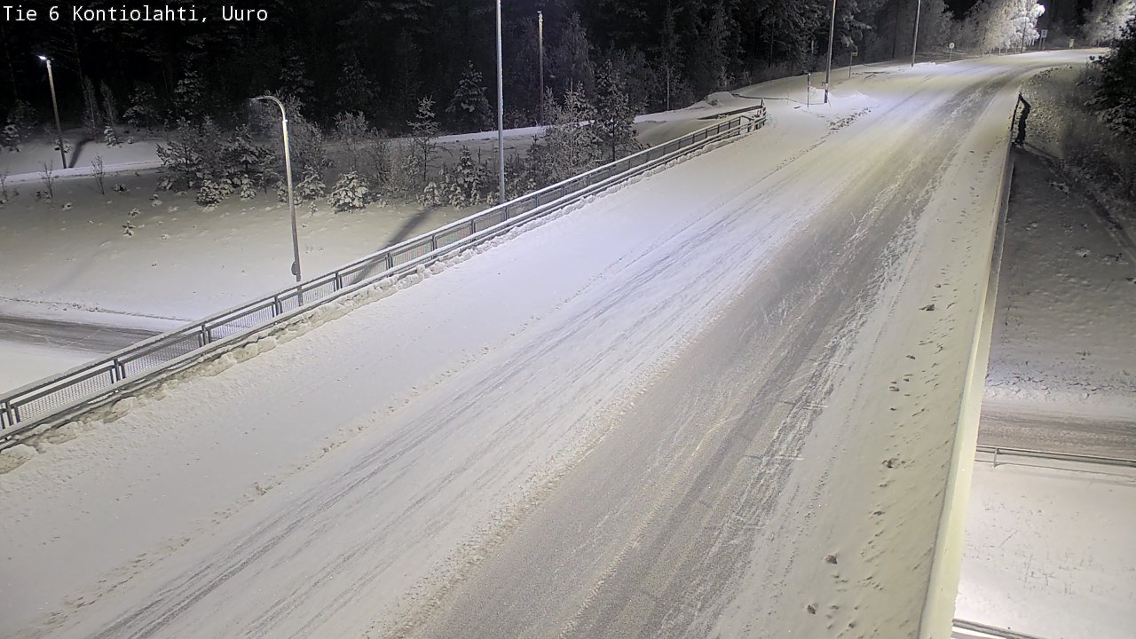 Kelikamerat Kuva Tie 6 Kontiolahti, Uuro, Kontiolahti, Pohjois-Karjala