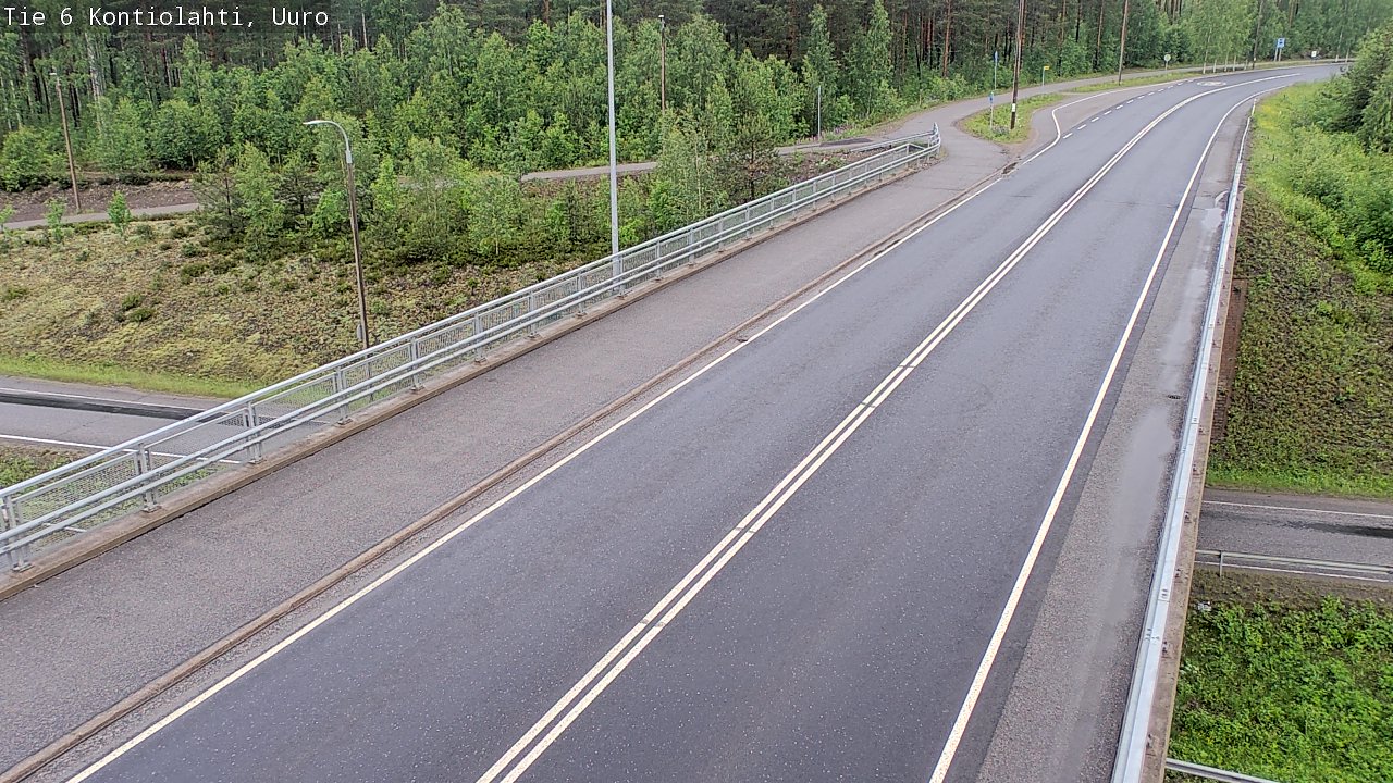 Kelikamerat Kuva Tie 6 Kontiolahti, Uuro, Kontiolahti, Pohjois-Karjala