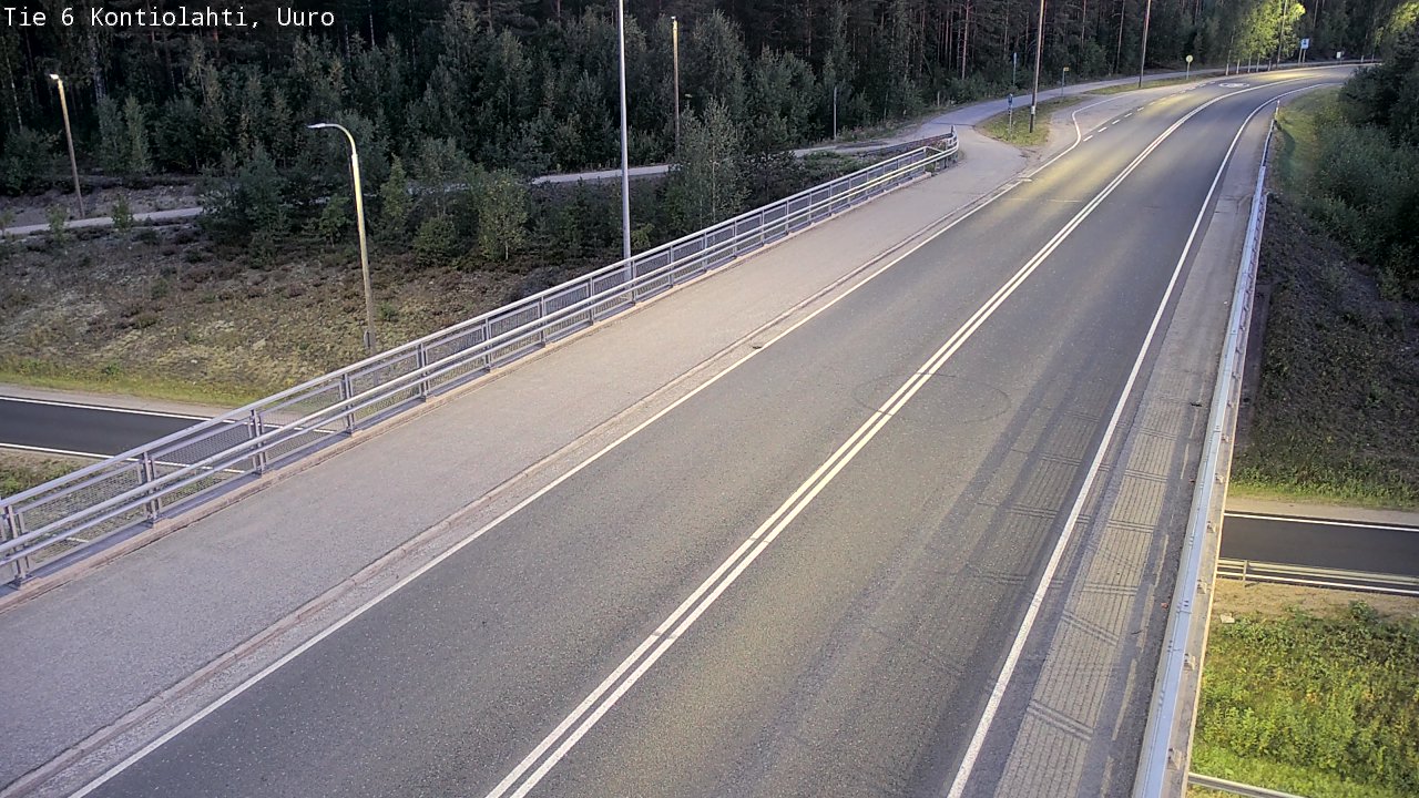 Kelikamerat Kuva Tie 6 Kontiolahti, Uuro, Kontiolahti, Pohjois-Karjala