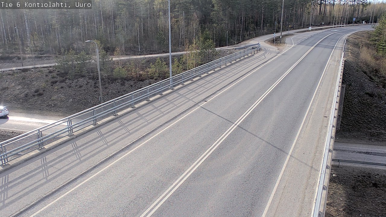 Kelikamerat Kuva Tie 6 Kontiolahti, Uuro, Kontiolahti, Pohjois-Karjala