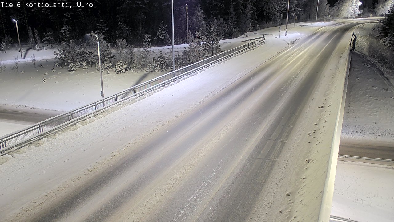 Kelikamerat Kuva Tie 6 Kontiolahti, Uuro, Kontiolahti, Pohjois-Karjala