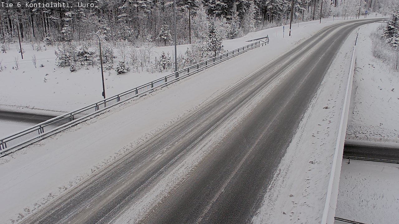 Kelikamerat Kuva Tie 6 Kontiolahti, Uuro, Kontiolahti, Pohjois-Karjala
