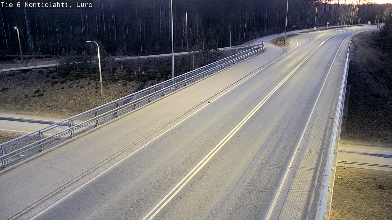 Kelikamerat Kuva Tie 6 Kontiolahti, Uuro, Kontiolahti, Pohjois-Karjala