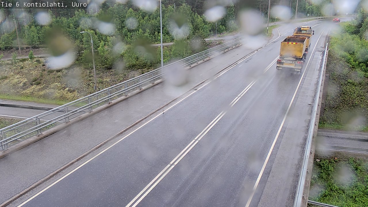 Kelikamerat Kuva Tie 6 Kontiolahti, Uuro, Kontiolahti, Pohjois-Karjala