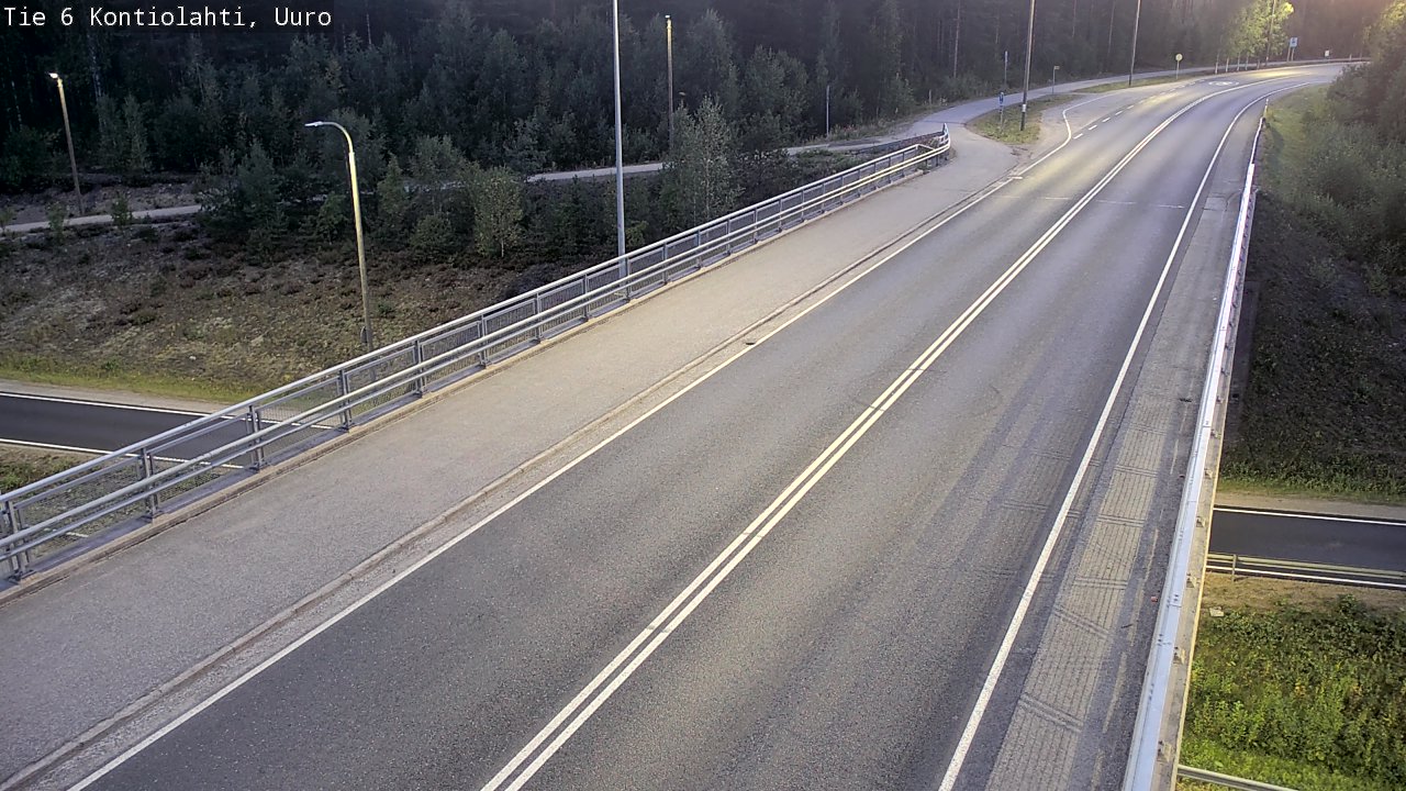 Kelikamerat Kuva Tie 6 Kontiolahti, Uuro, Kontiolahti, Pohjois-Karjala