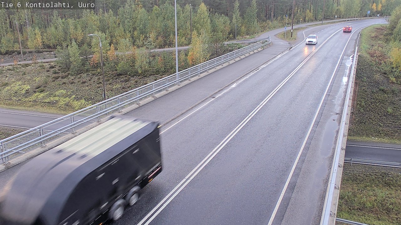 Kelikamerat Kuva Tie 6 Kontiolahti, Uuro, Kontiolahti, Pohjois-Karjala