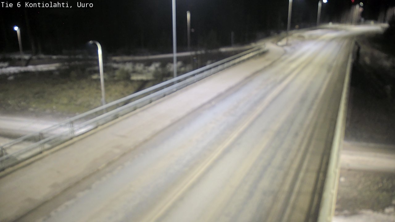 Weather Camera Image Väg 6 Kontiolax, Uuro, Kontiolahti, Pohjois-Karjala