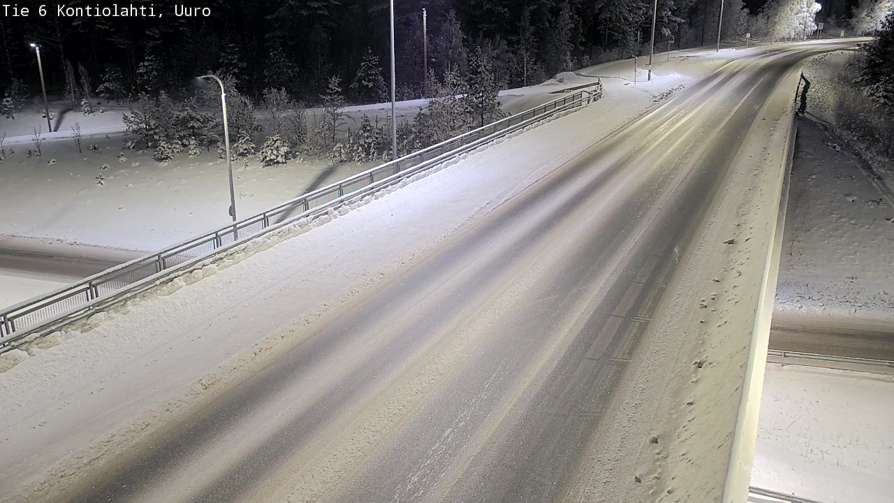 Kelikamerat Kuva Tie 6 Kontiolahti, Uuro, Kontiolahti, Pohjois-Karjala