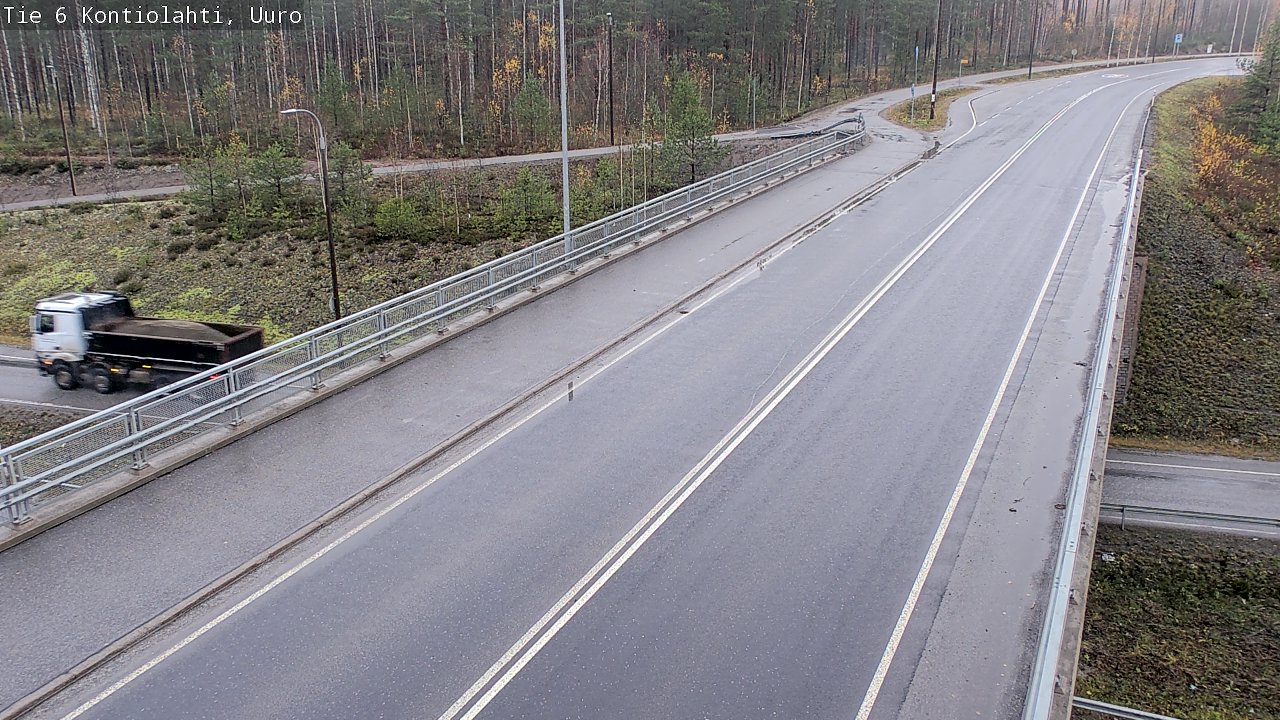 Kelikamerat Kuva Tie 6 Kontiolahti, Uuro, Kontiolahti, Pohjois-Karjala