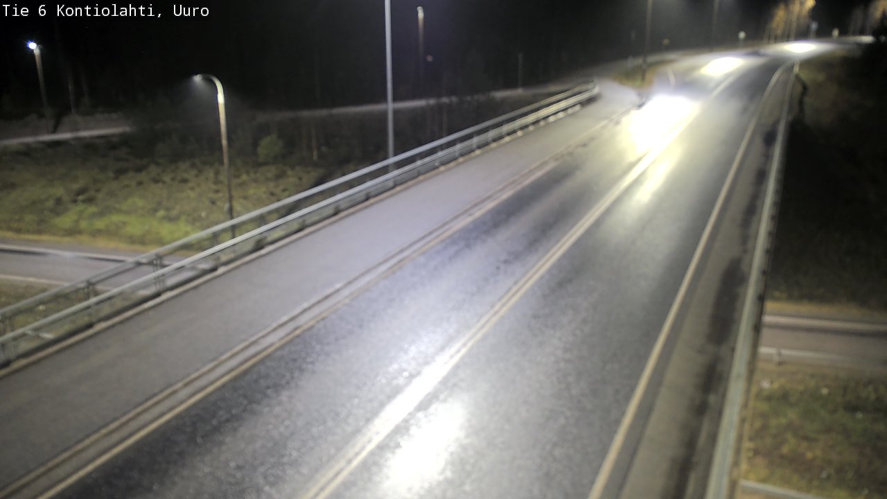 Kelikamerat Kuva Tie 6 Kontiolahti, Uuro, Kontiolahti, Pohjois-Karjala