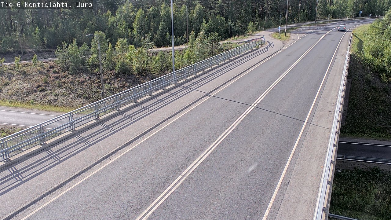 Kelikamerat Kuva Tie 6 Kontiolahti, Uuro, Kontiolahti, Pohjois-Karjala