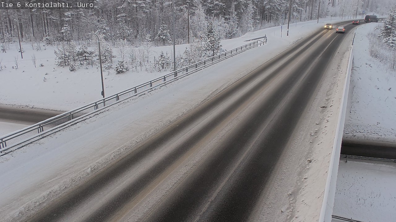 Kelikamerat Kuva Tie 6 Kontiolahti, Uuro, Kontiolahti, Pohjois-Karjala