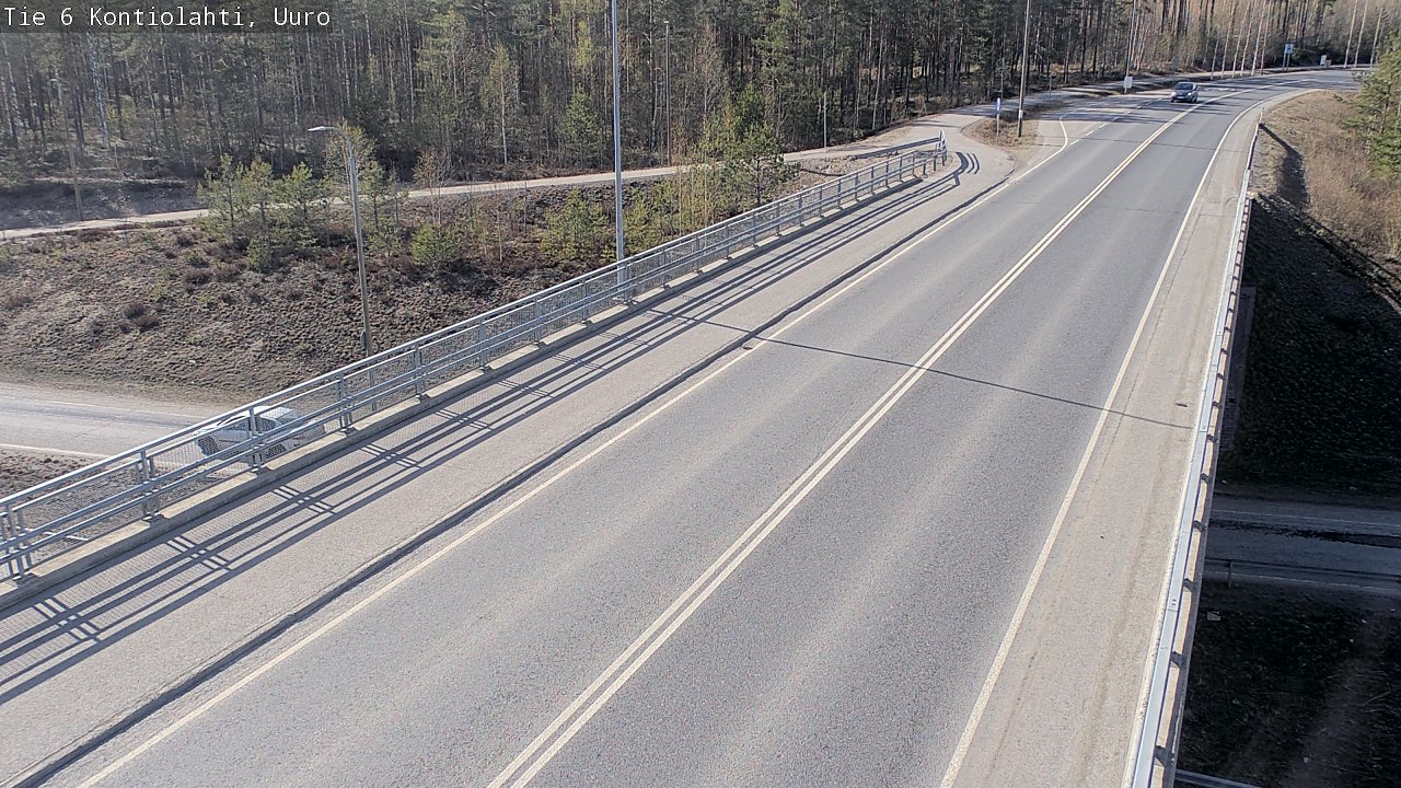 Kelikamerat Kuva Tie 6 Kontiolahti, Uuro, Kontiolahti, Pohjois-Karjala