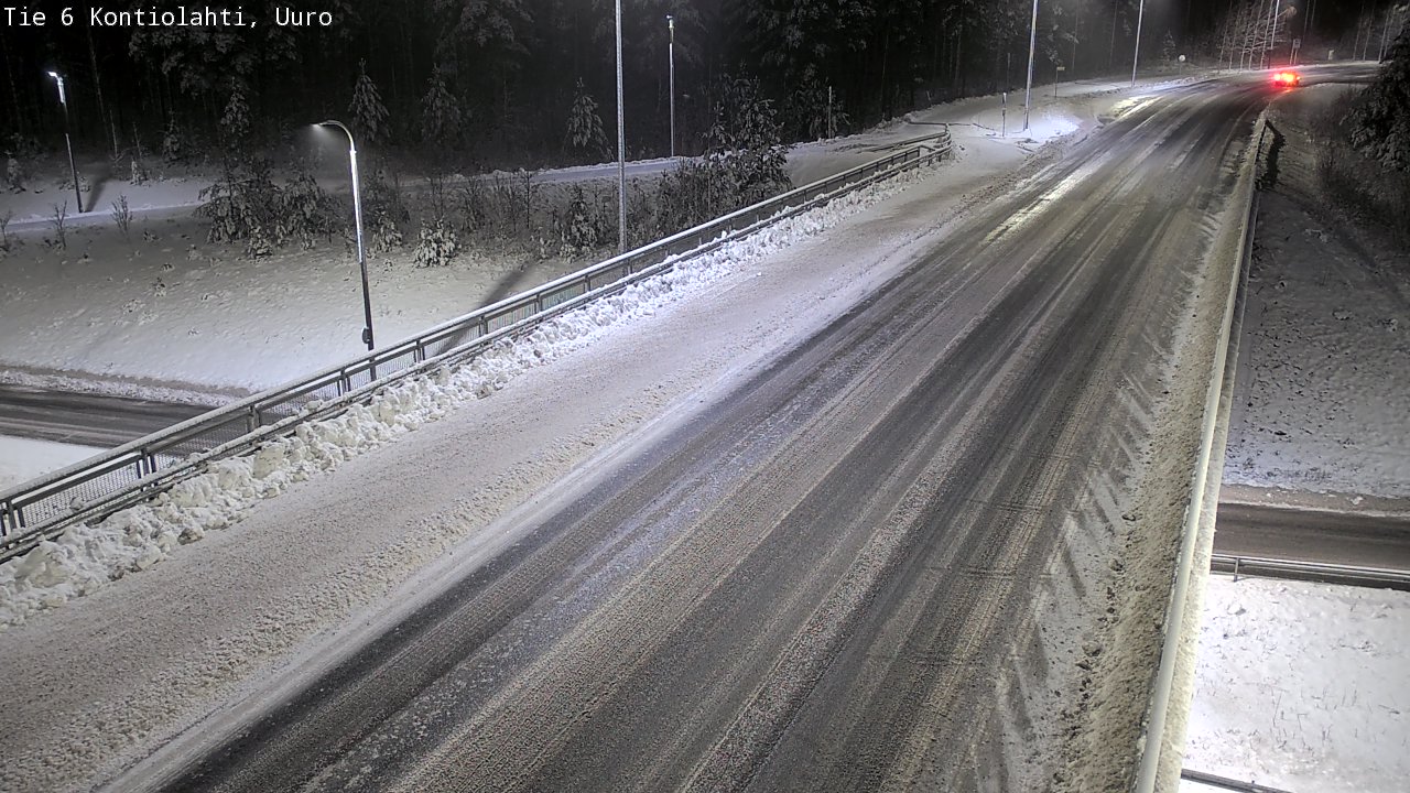 Weather Camera Image Väg 6 Kontiolax, Uuro, Kontiolahti, Pohjois-Karjala