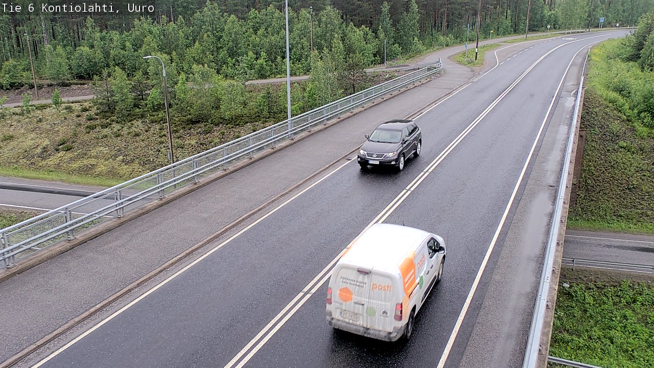 Kelikamerat Kuva Tie 6 Kontiolahti, Uuro, Kontiolahti, Pohjois-Karjala
