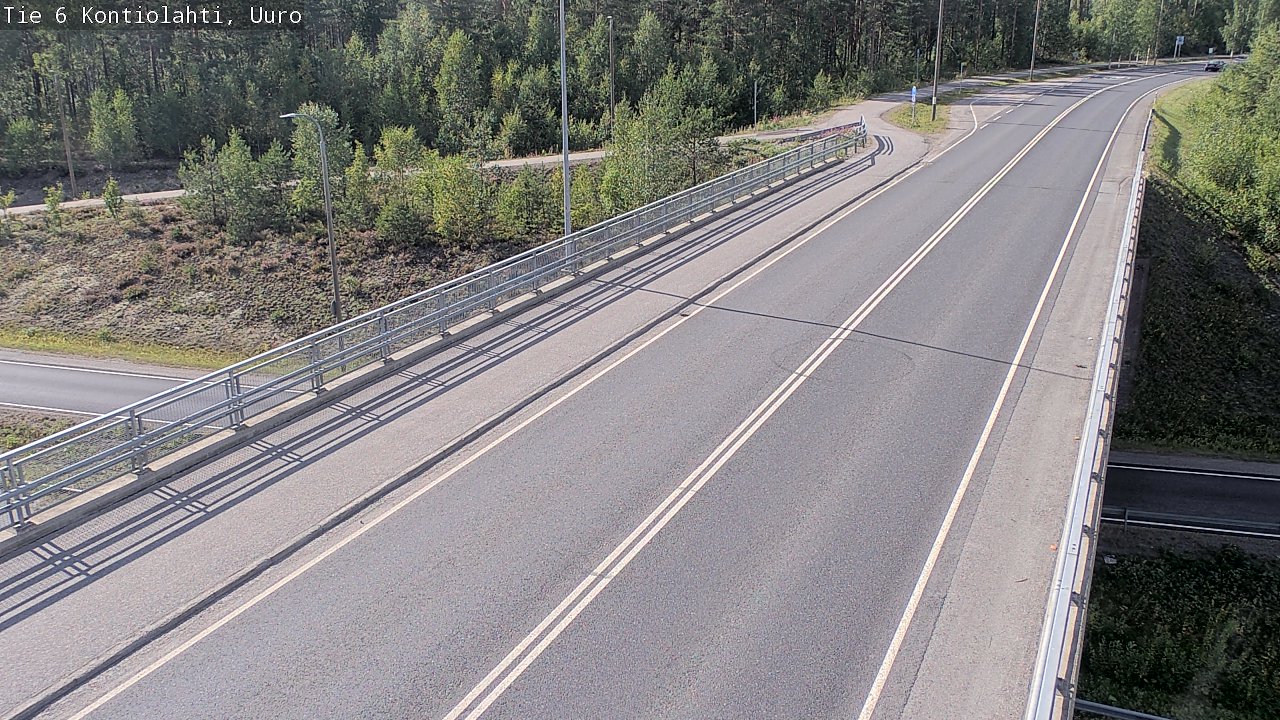 Kelikamerat Kuva Tie 6 Kontiolahti, Uuro, Kontiolahti, Pohjois-Karjala