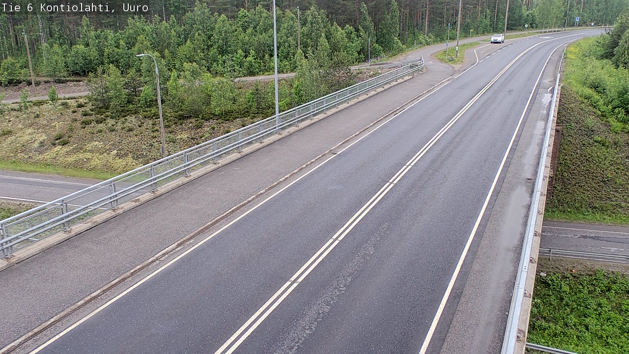 Kelikamerat Kuva Tie 6 Kontiolahti, Uuro, Kontiolahti, Pohjois-Karjala