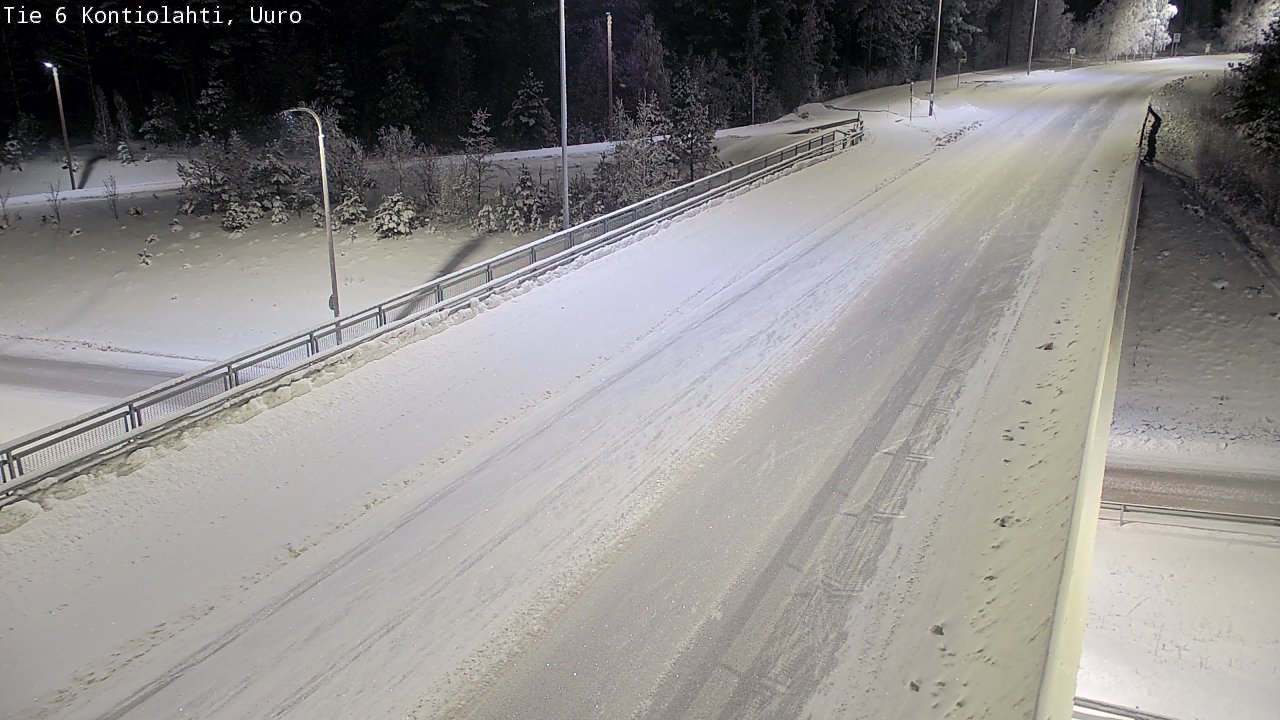 Kelikamerat Kuva Tie 6 Kontiolahti, Uuro, Kontiolahti, Pohjois-Karjala