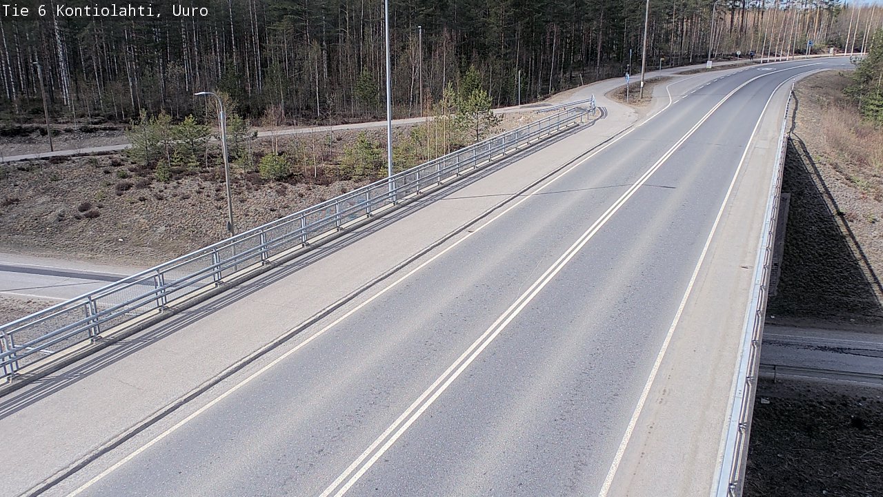 Kelikamerat Kuva Tie 6 Kontiolahti, Uuro, Kontiolahti, Pohjois-Karjala