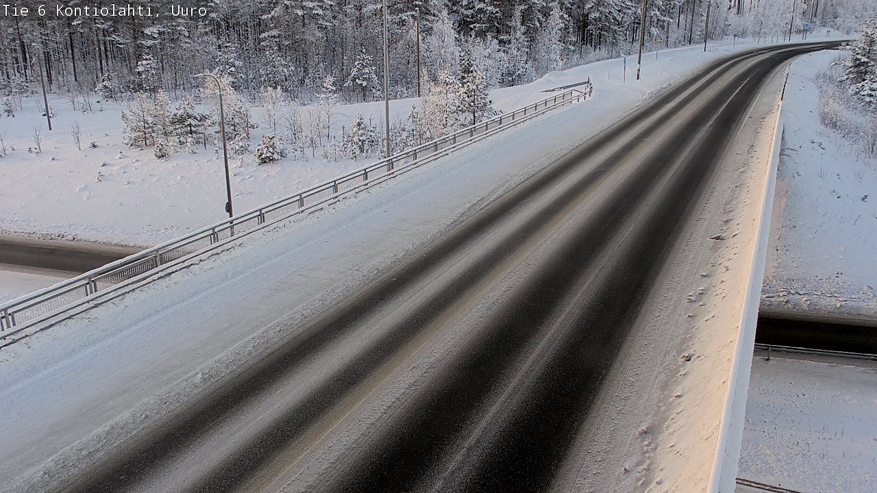 Kelikamerat Kuva Tie 6 Kontiolahti, Uuro, Kontiolahti, Pohjois-Karjala