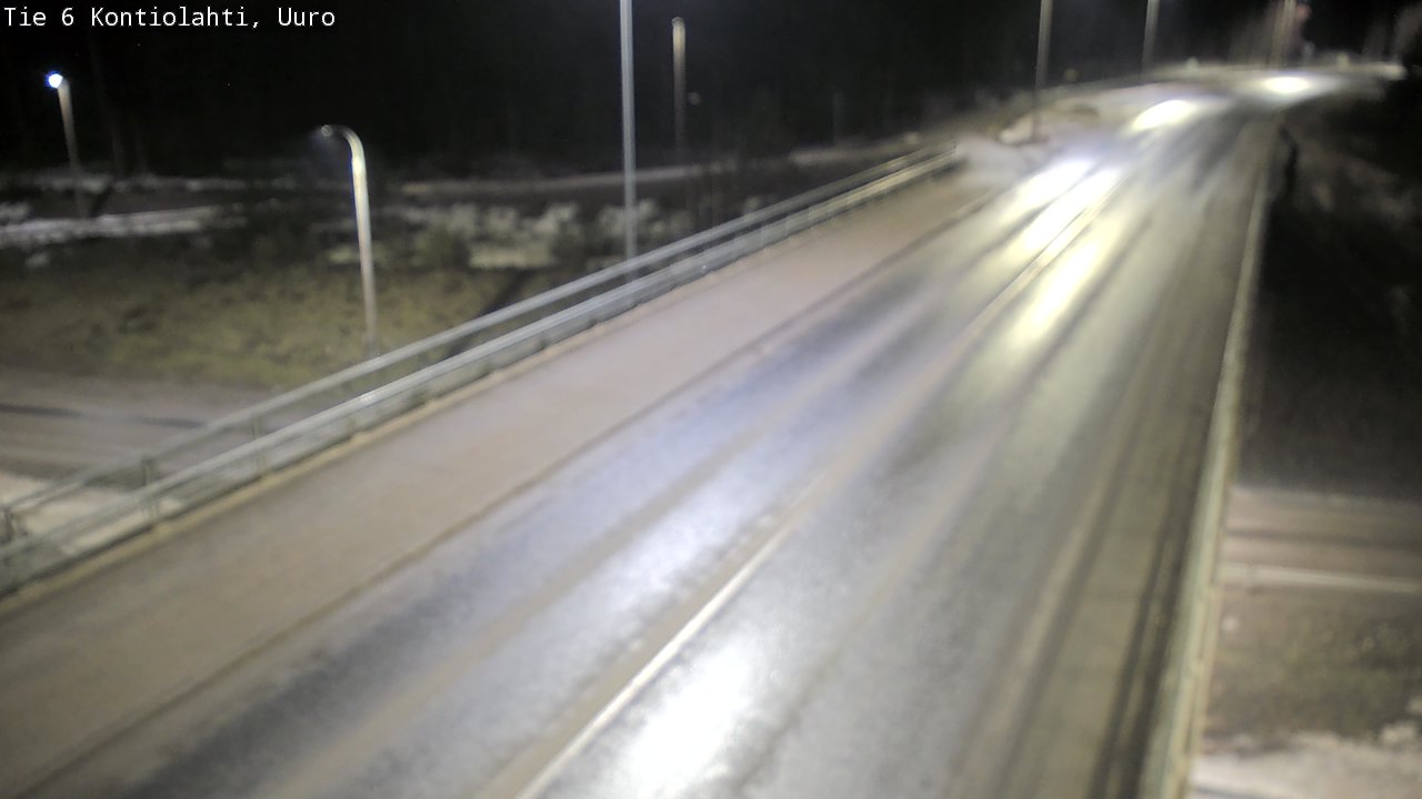 Weather Camera Image Väg 6 Kontiolax, Uuro, Kontiolahti, Pohjois-Karjala