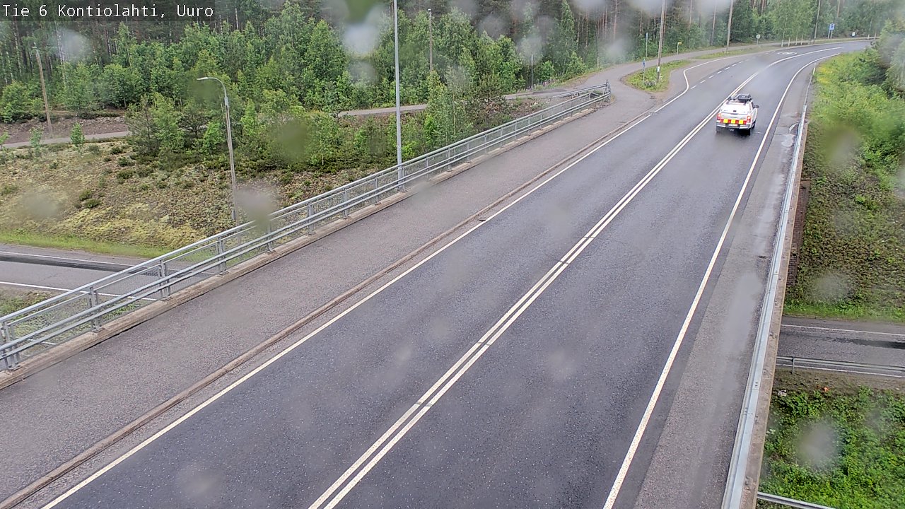 Kelikamerat Kuva Tie 6 Kontiolahti, Uuro, Kontiolahti, Pohjois-Karjala