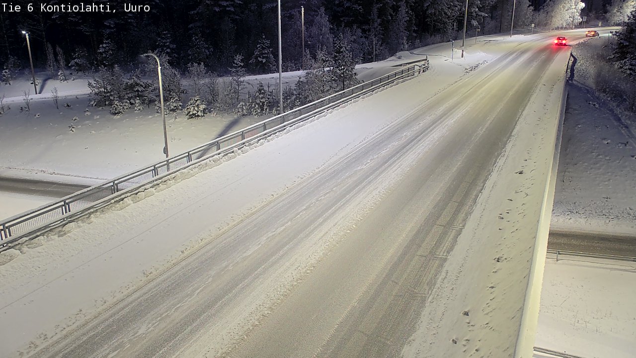 Kelikamerat Kuva Tie 6 Kontiolahti, Uuro, Kontiolahti, Pohjois-Karjala